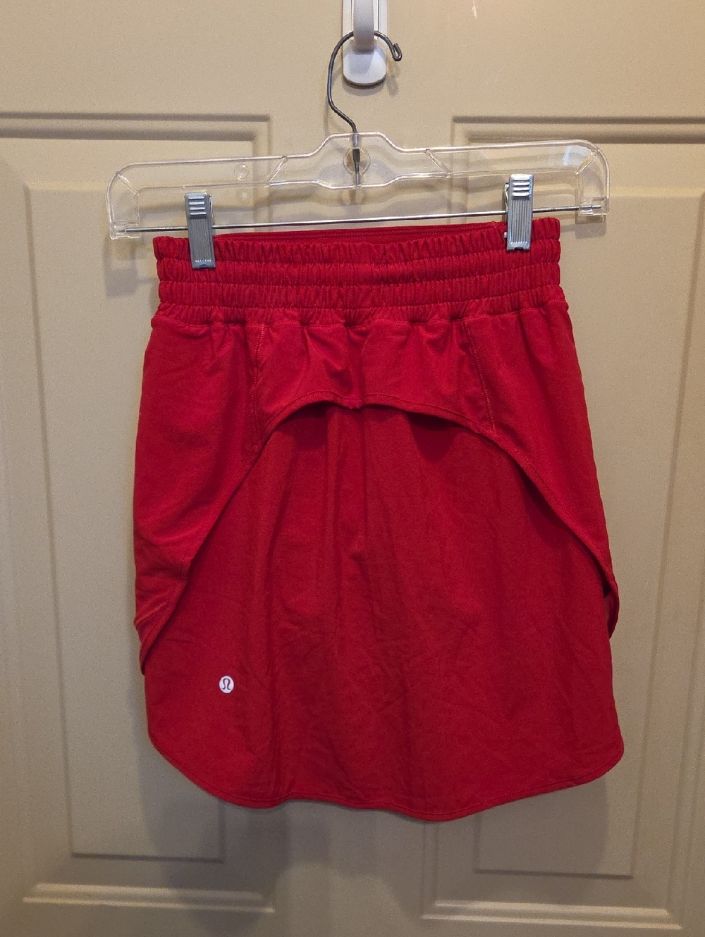 lululemon athletica Bright Red Athletic Skirt